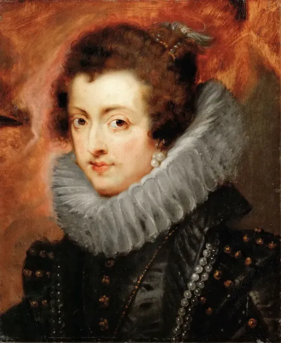 Framed Print : Portrait of Elisabeth of France (1602-1644), Queen consort of Spain Framed Print : Portrait of Elisabeth of France (1602-1644), Queen consort of Spain