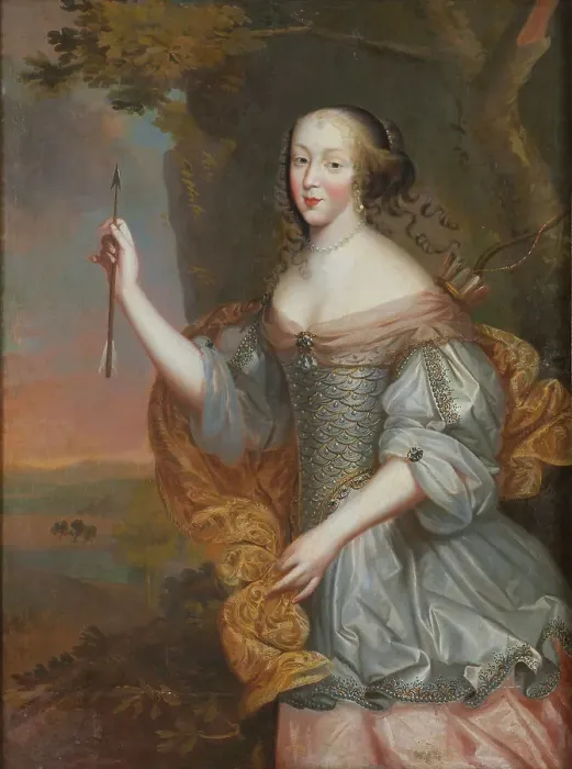 Framed Print : Portrait of Elisabeth Marguerite d Orleans (1646-1696), Duchess of Alencon and Angouleme Framed Print : Portrait of Elisabeth Marguerite d Orleans (1646-1696), Duchess of Alencon and Angouleme
