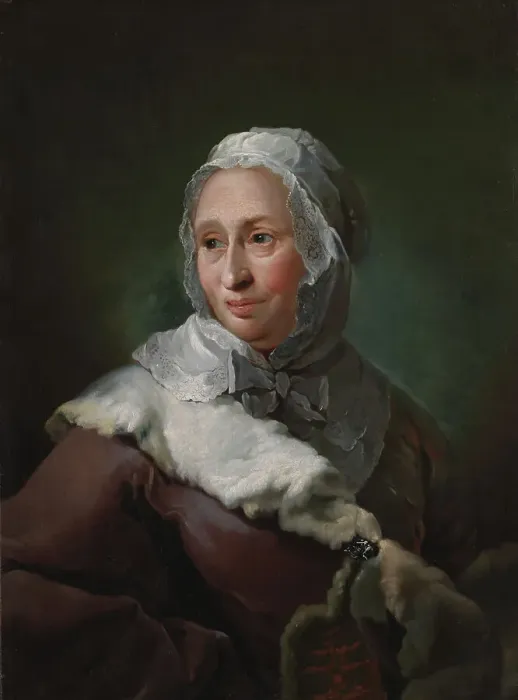 Framed Print : Portrait of Elisabeth Marie Fabritius, née d'Abbestée, 1752. Creator: Carl Gustaf Pilo Framed Print : Portrait of Elisabeth Marie Fabritius, née d'Abbestée, 1752. Creator: Carl Gustaf Pilo