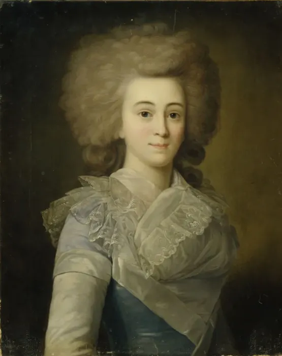 Framed Print : Portrait of Elisaveta Alexandrovna Stroganova (1745-1831), 1770s. Artist: Anonymous Framed Print : Portrait of Elisaveta Alexandrovna Stroganova (1745-1831), 1770s. Artist: Anonymous
