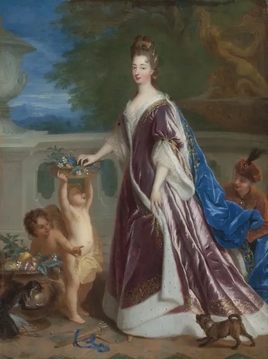 Framed Print : Portrait of Elizabeth Charlotte, Princess Palatine (1652-1722) Framed Print : Portrait of Elizabeth Charlotte, Princess Palatine (1652-1722)