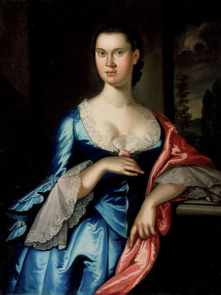 Portrait of Elizabeth Chew Smith, 1762. Creator: Johan Hesselius