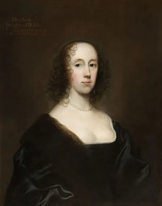 Framed Print : Portrait of Elizabeth Holte (nee King), 1636. Creator: Cornelis Janssens van Ceulen Framed Print : Portrait of Elizabeth Holte (nee King), 1636. Creator: Cornelis Janssens van Ceulen