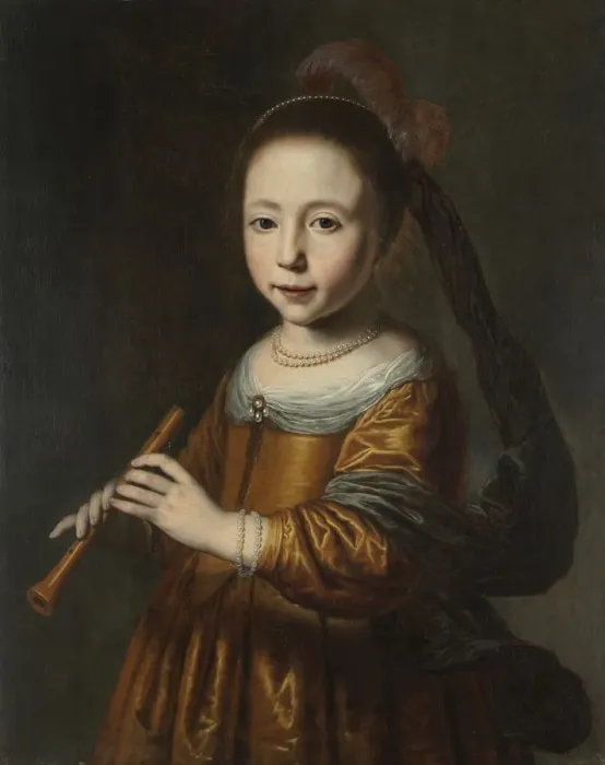 Framed Print : Portrait of Elizabeth Spiegel, 1639. Creator: Dirck Dircksz. Santvoort (Dutch, 1610 / 11-1680) Framed Print : Portrait of Elizabeth Spiegel, 1639. Creator: Dirck Dircksz. Santvoort (Dutch, 1610 / 11-1680)