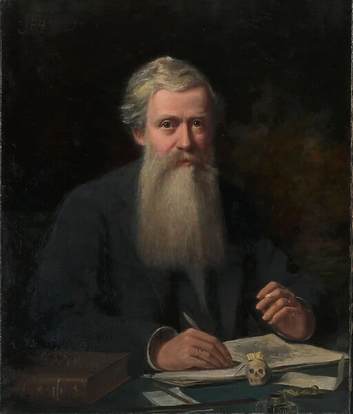 Portrait of Elliot Coues, 1898. Creator: J. Edward Barclay