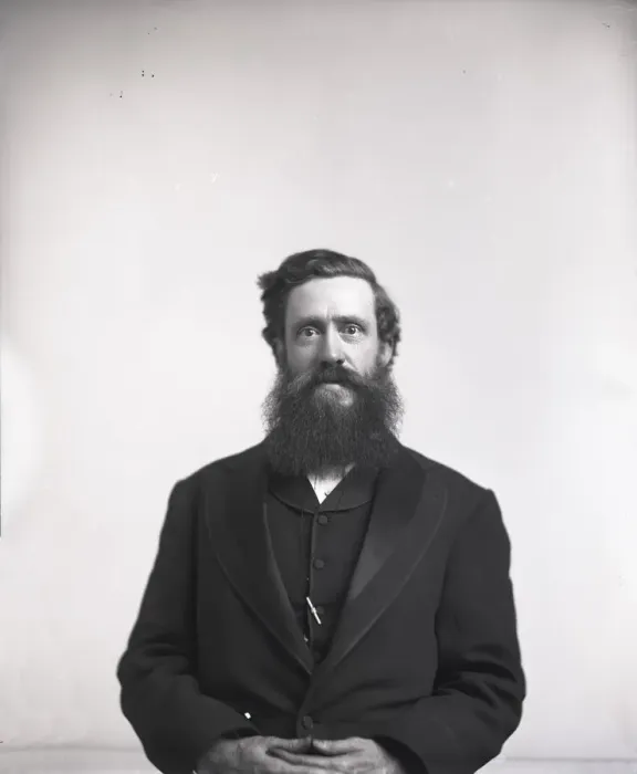 Framed Print : Portrait of Elliott Coues (1842-1899), 1880s. Creator: United States National Museum Framed Print : Portrait of Elliott Coues (1842-1899), 1880s. Creator: United States National Museum
