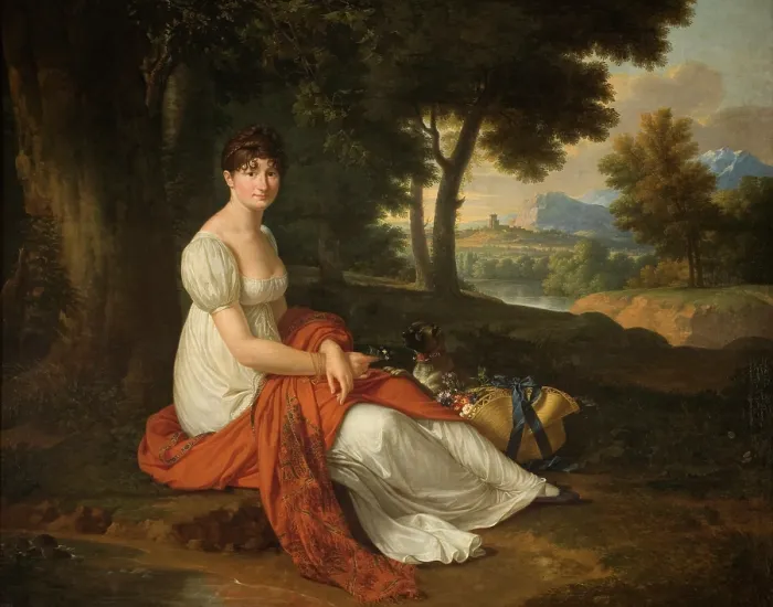 Framed Print : Portrait of Elzbieta Skotnicka nee Laskiewicz (1781-1849), Wife of Michal Skotnicki, 1807. Creator: Francois-Xavier Fabre Framed Print : Portrait of Elzbieta Skotnicka nee Laskiewicz (1781-1849), Wife of Michal Skotnicki, 1807. Creator: Francois-Xavier Fabre