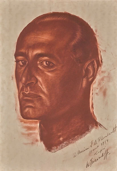 Portrait of Emil Alphons Rheinhardt (1889-1945), 1929