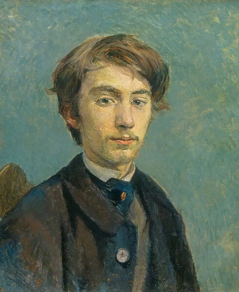 Portrait of Emile Bernard, 1885. Creator: Toulouse-Lautrec, Henri, de (1864-1901)