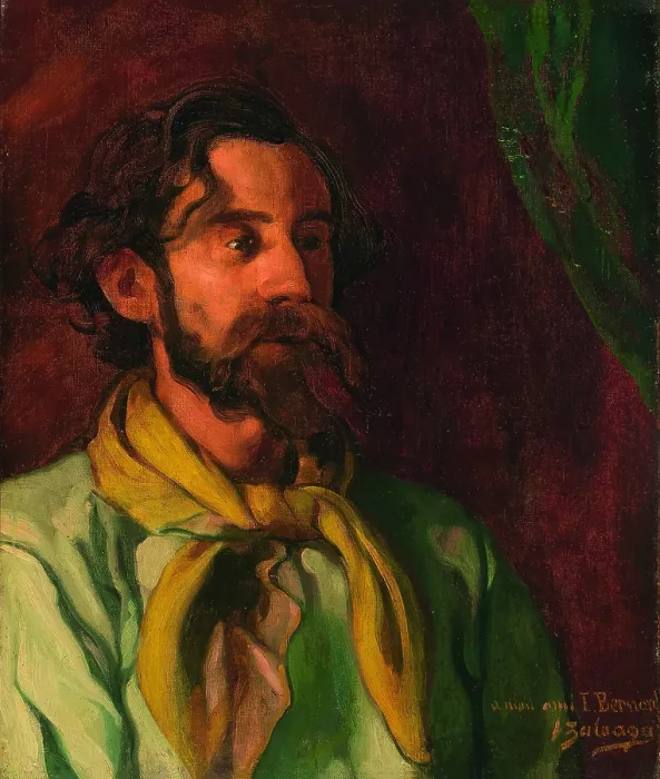 Framed Print : Portrait of Emile Bernard, 1897-1900. Creator: Zuloaga y Zabaleto, Ignacio (1870-1945) Framed Print : Portrait of Emile Bernard, 1897-1900. Creator: Zuloaga y Zabaleto, Ignacio (1870-1945)
