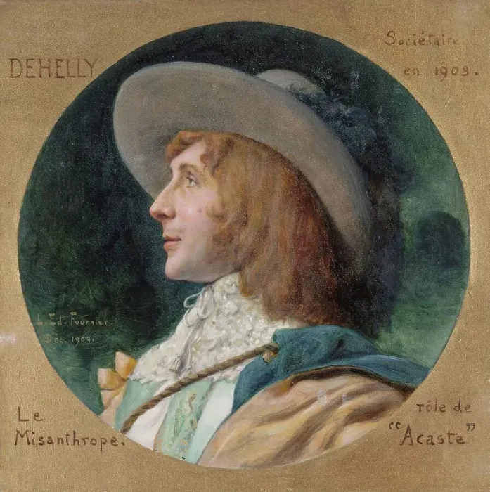 Framed Print : Portrait de Emile Dehelly (1871-1969), sociétaire de la Comédie-Française, dans le rôle... 1909. Creator: Louis Edouard Paul Fournier Framed Print : Portrait de Emile Dehelly (1871-1969), sociétaire de la Comédie-Française, dans le rôle... 1909. Creator: Louis Edouard Paul Fournier