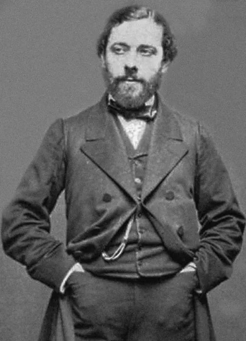 Framed Print : Portrait of Emile Durand (1830-1903), 1860. Artist: Carjat, Etienne (1828-1906) Framed Print : Portrait of Emile Durand (1830-1903), 1860. Artist: Carjat, Etienne (1828-1906)