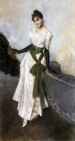 Portrait of Emiliana Concha de Ossa, 1888. Artist: Giovanni Boldini