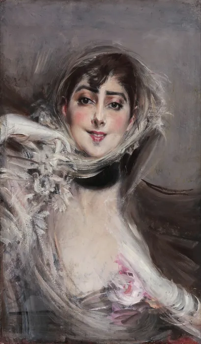 Framed Print : Portrait of Emiliana Concha de Ossa, c1901. Creator: Boldini, Giovanni (1842-1931) Framed Print : Portrait of Emiliana Concha de Ossa, c1901. Creator: Boldini, Giovanni (1842-1931)