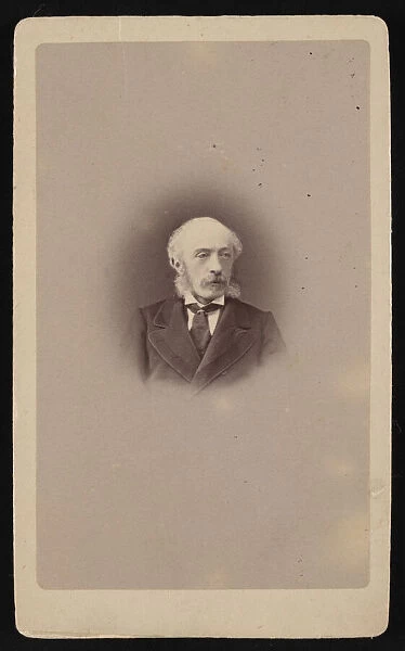 Portrait of Emilio Cornalia (1824-1882), Before 1876. Creator: Giulio Rossi