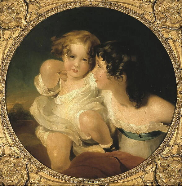 Portrait of Emily and Laura-Anne Calmady. Creator: Thomas Lawrence