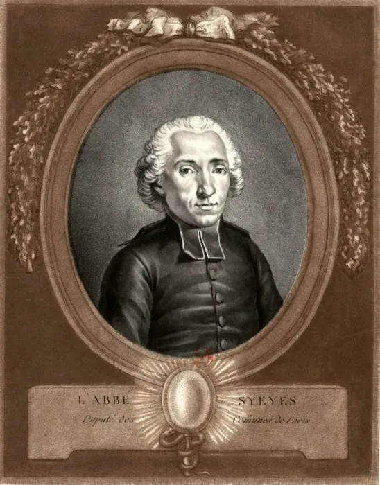 Framed Print : Portrait of Emmanuel Joseph Sieyes (1748-1836) Framed Print : Portrait of Emmanuel Joseph Sieyes (1748-1836)