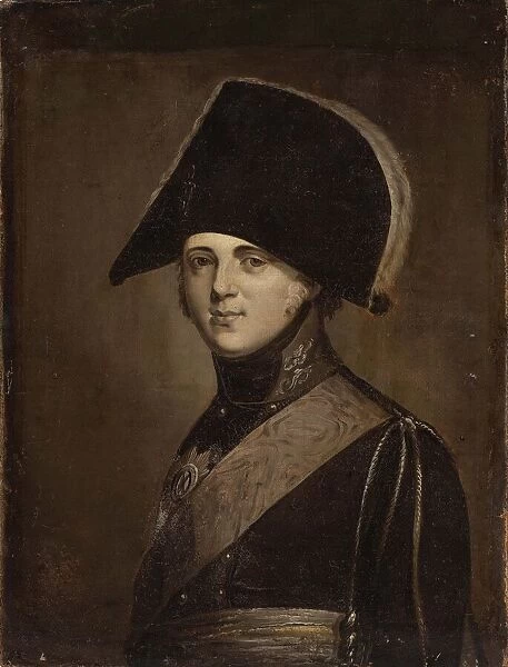 Portrait of Emperor Alexander I (1777-1825), c. 1815. Creator: Boilly