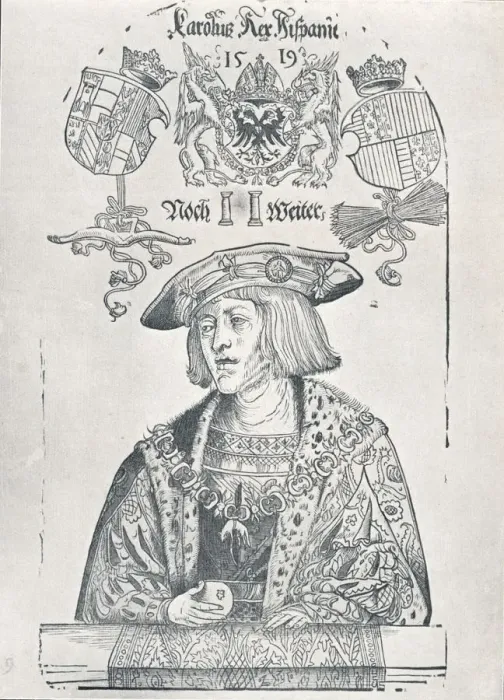 Framed Print : Portrait of the Emperor Charles V, 1519 (1906). Artist: Albrecht Durer Framed Print : Portrait of the Emperor Charles V, 1519 (1906). Artist: Albrecht Durer