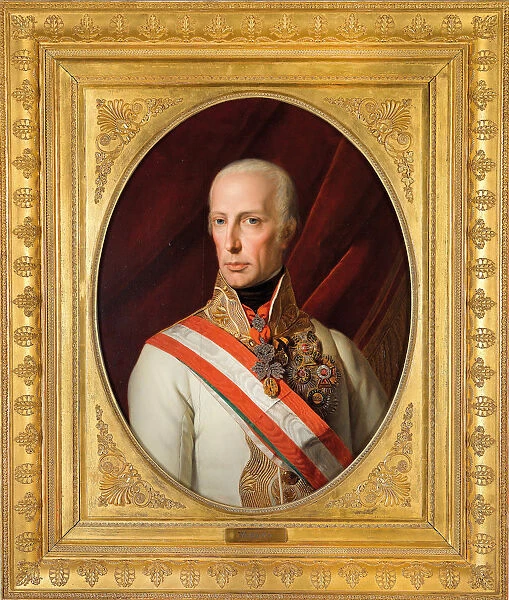 Portrait of Emperor Francis I of Austria (1768-1835), 1827
