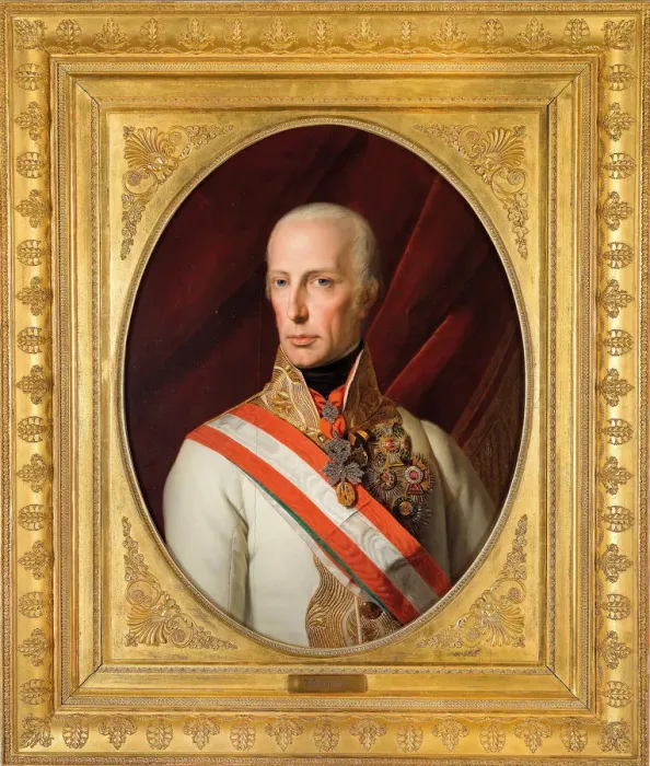 Framed Print : Portrait of Emperor Francis I of Austria (1768-1835), 1827 Framed Print : Portrait of Emperor Francis I of Austria (1768-1835), 1827