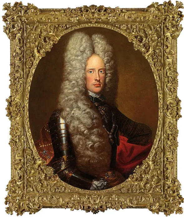 Framed Print : Portrait of Emperor Joseph I (1678-1711), Early 18th cen. Artist: Anonymous Framed Print : Portrait of Emperor Joseph I (1678-1711), Early 18th cen. Artist: Anonymous