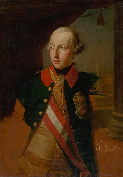 Portrait of Emperor Joseph II (1741-1790), 1769. Creator: Batoni, Pompeo Girolamo (1708-1787)