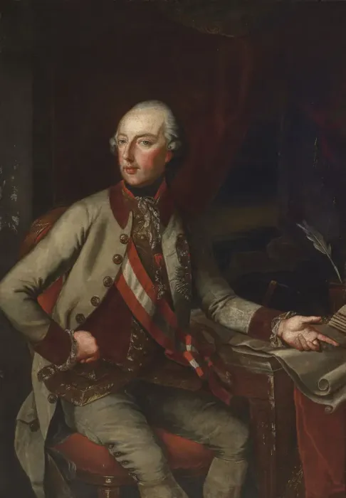 Framed Print : Portrait of Emperor Joseph II (1741-1790), c. 1780 Framed Print : Portrait of Emperor Joseph II (1741-1790), c. 1780