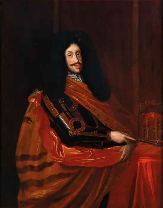 Framed Print : Portrait of Emperor Leopold I (1640-1705), um 1700. Creator: Anonymous Framed Print : Portrait of Emperor Leopold I (1640-1705), um 1700. Creator: Anonymous