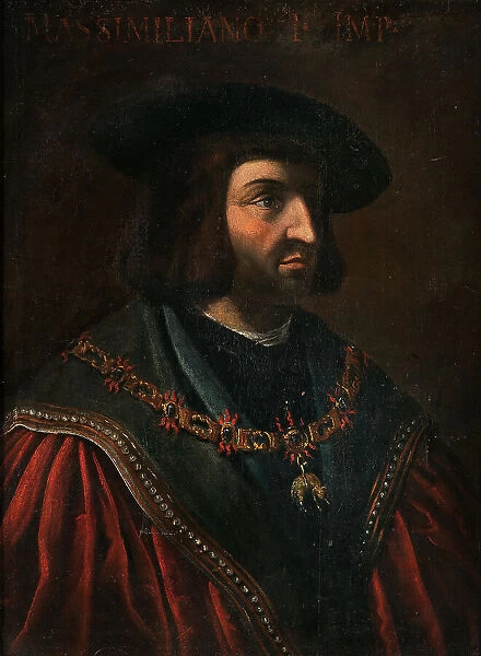 Portrait of Emperor Maximilian I (1459-1519). Creator: Anonymous
