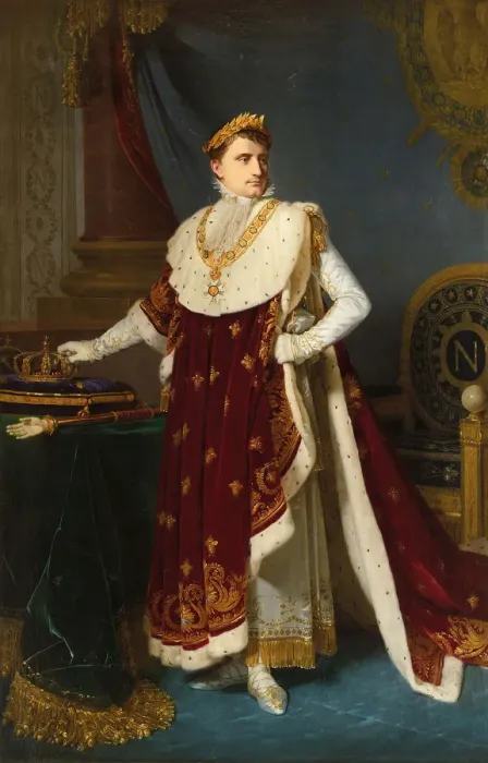 Framed Print : Portrait of Emperor Napoleon I Bonaparte (1769-1821), 1808 Framed Print : Portrait of Emperor Napoleon I Bonaparte (1769-1821), 1808