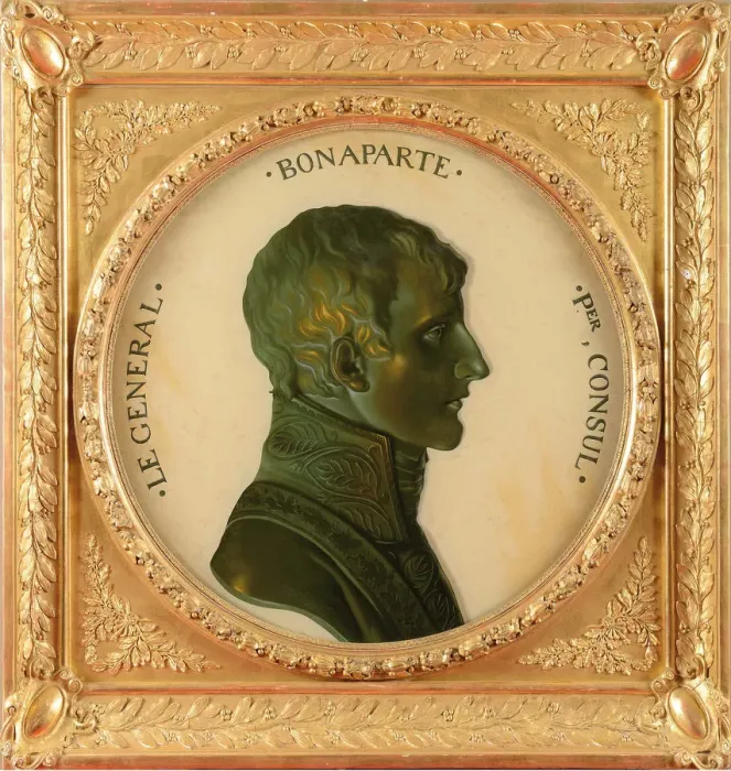 Framed Print : Portrait of Emperor Napoleon I Bonaparte (1769-1821) as First Consul of France, 1799-1801 Framed Print : Portrait of Emperor Napoleon I Bonaparte (1769-1821) as First Consul of France, 1799-1801