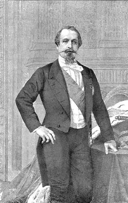 Framed Print : Portrait of Emperor Napoleon III of France (1808-1873). Artist: Anonymous Framed Print : Portrait of Emperor Napoleon III of France (1808-1873). Artist: Anonymous