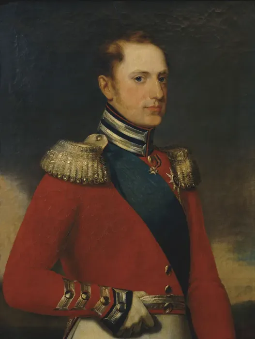 Framed Print : Portrait of Emperor Nicholas I (1796-1855), 1829. Artist: Polyakov, Alexander Vasilyevich Framed Print : Portrait of Emperor Nicholas I (1796-1855), 1829. Artist: Polyakov, Alexander Vasilyevich