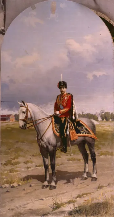 Framed Print : Portrait of Emperor Nicholas II (1868-1918), 1908. Artist: Makovsky, Alexander Vladimirovich (1869-1924) Framed Print : Portrait of Emperor Nicholas II (1868-1918), 1908. Artist: Makovsky, Alexander Vladimirovich (1869-1924)