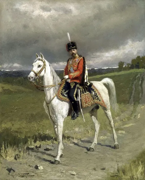 Framed Print : Portrait of Emperor Nicholas II (1868-1918), 1907 Framed Print : Portrait of Emperor Nicholas II (1868-1918), 1907