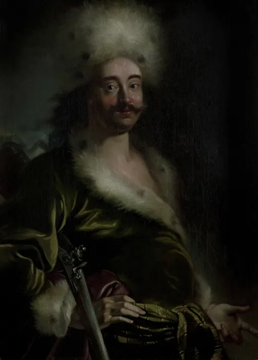 Framed Print : Portrait of Emperor Peter I the Great (1672-1725), 1711-1712. Creator: Kupecky (Kupetzky), Jan (Johann) (1667-1740) Framed Print : Portrait of Emperor Peter I the Great (1672-1725), 1711-1712. Creator: Kupecky (Kupetzky), Jan (Johann) (1667-1740)