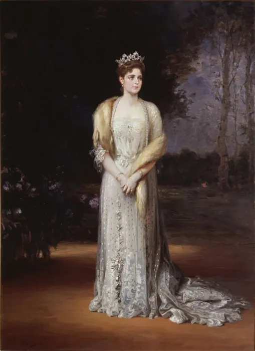 Framed Print : Portrait of Empress Alexandra Fyodorovna of Russia (1872-1918), the wife of Tsar Nicholas II, 1914. Artist: Veber, Jakov Jakovlevich (1870-after 1941) Framed Print : Portrait of Empress Alexandra Fyodorovna of Russia (1872-1918), the wife of Tsar Nicholas II, 1914. Artist: Veber, Jakov Jakovlevich (1870-after 1941)