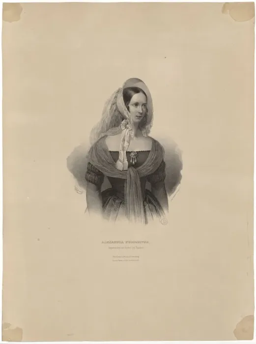 Framed Print : Portrait of Empress Alexandra Fyodorovna of Russia (1872-1918) Framed Print : Portrait of Empress Alexandra Fyodorovna of Russia (1872-1918)