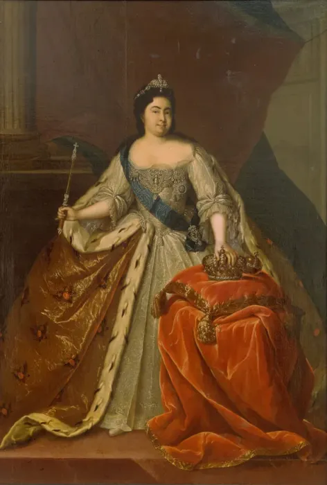 Framed Print : Portrait of Empress Catherine I. (1684-1727). Artist: Buchholz, Heinrich (1735-1780) Framed Print : Portrait of Empress Catherine I. (1684-1727). Artist: Buchholz, Heinrich (1735-1780)