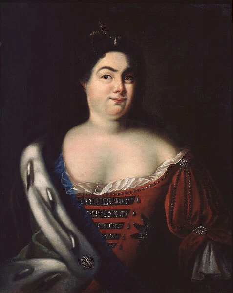 Portrait of Empress Catherine I. (1684-1727), Early 18th cen Artist: Wedekind, Johann-Heinrich (1674-1736)
