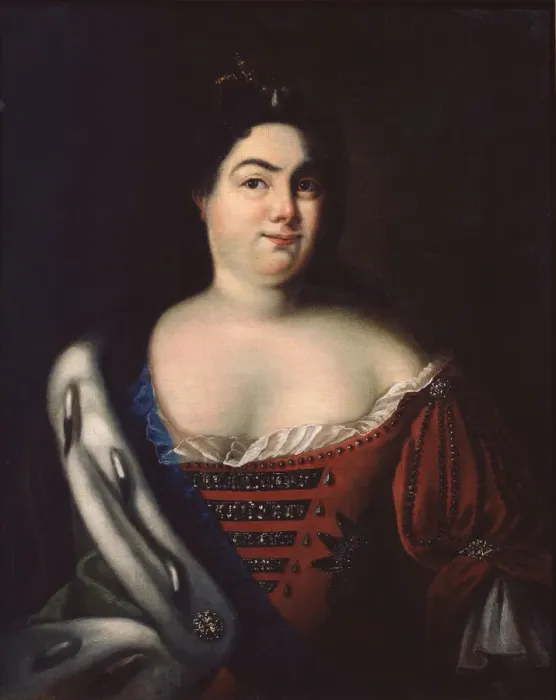 Framed Print : Portrait of Empress Catherine I. (1684-1727), Early 18th cen Artist: Wedekind, Johann-Heinrich (1674-1736) Framed Print : Portrait of Empress Catherine I. (1684-1727), Early 18th cen Artist: Wedekind, Johann-Heinrich (1674-1736)