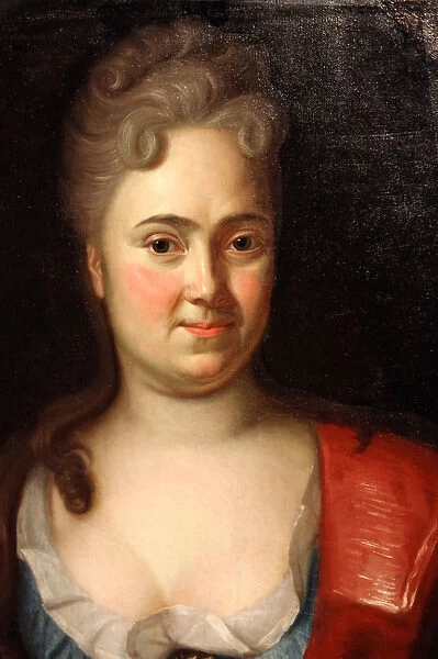 Portrait of Empress Catherine I. (1684-1727), 1712. Artist: Moller, Andreas (1684-1752 / 62)
