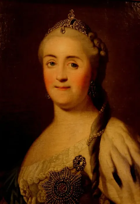 Framed Print : Portrait of Empress Catherine II (1729-1796), 1770s. Artist: Buchholz, Heinrich (1735-1780) Framed Print : Portrait of Empress Catherine II (1729-1796), 1770s. Artist: Buchholz, Heinrich (1735-1780)