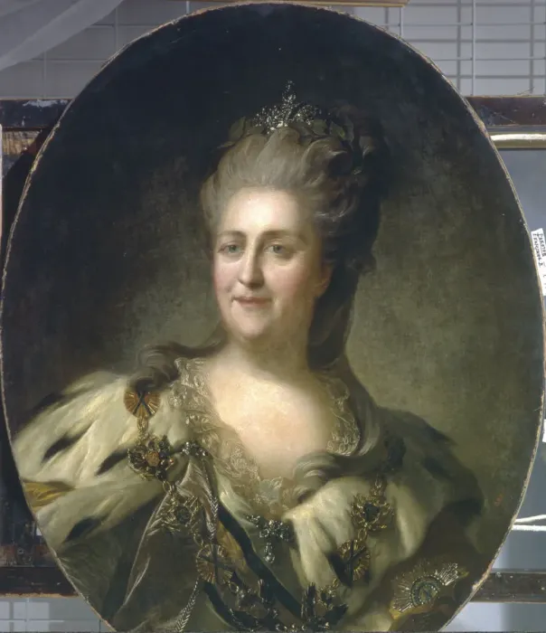 Framed Print : Portrait of Empress Catherine II (1729-1796), 1779. Artist: Rokotov, Fyodor Stepanovich (1735-1808) Framed Print : Portrait of Empress Catherine II (1729-1796), 1779. Artist: Rokotov, Fyodor Stepanovich (1735-1808)