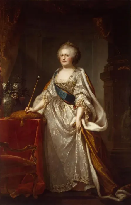 Framed Print : Portrait of Empress Catherine II (1729-1796), 1794. Artist: Lampi, Johann-Baptist von, the Elder (1751-1830) Framed Print : Portrait of Empress Catherine II (1729-1796), 1794. Artist: Lampi, Johann-Baptist von, the Elder (1751-1830)