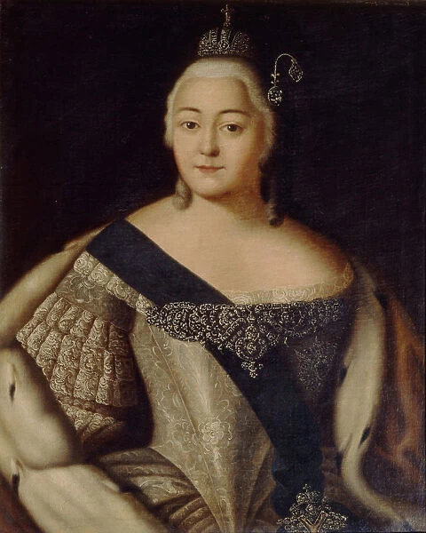 Portrait of Empress Elisabeth (1709-1762), Second Half of the 18th cen Artist: Anonymous