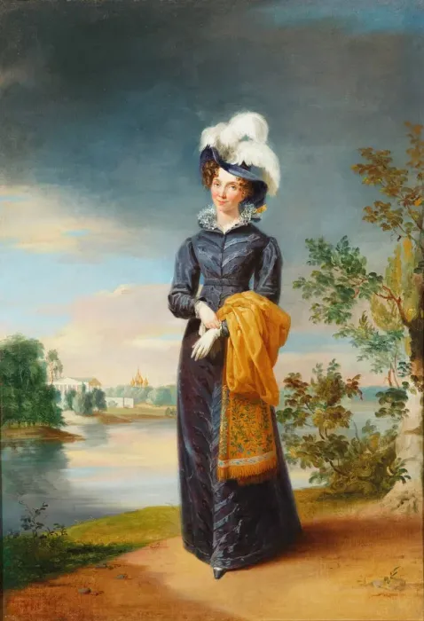 Framed Print : Portrait of Empress Elizabeth Alexeievna, Princess Louise of Baden (1779-1826), 1820 Framed Print : Portrait of Empress Elizabeth Alexeievna, Princess Louise of Baden (1779-1826), 1820