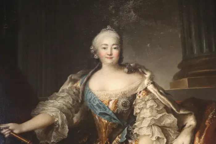 Framed Print : Portrait of the Empress Elizabeth Petrovna, 1758. Artist: Louis Tocque Framed Print : Portrait of the Empress Elizabeth Petrovna, 1758. Artist: Louis Tocque