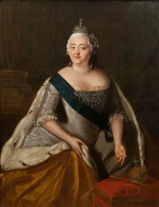 Framed Print : Portrait of Empress Elizabeth of Russia (1709-1762), Mid of the 18th cen Framed Print : Portrait of Empress Elizabeth of Russia (1709-1762), Mid of the 18th cen